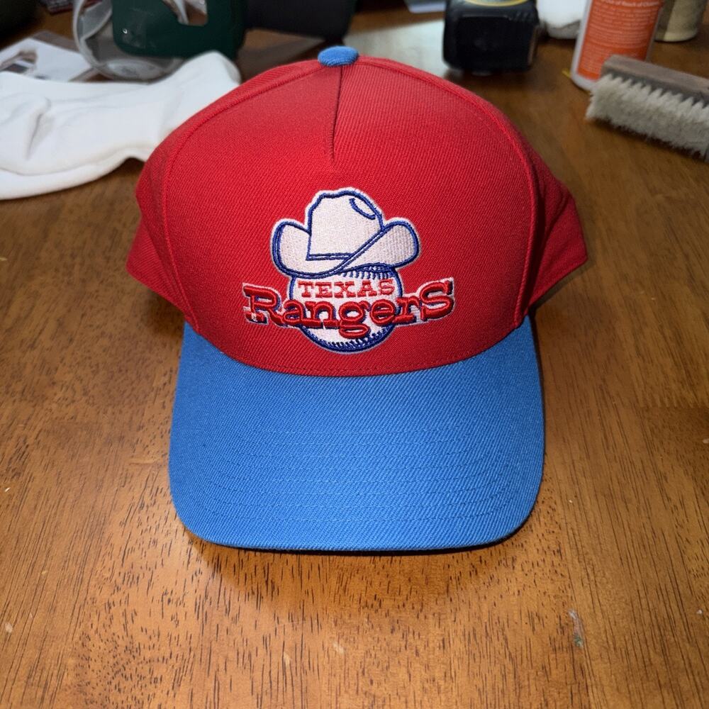 Texas Ranger Hat Prototype Sample Michelin And Ness